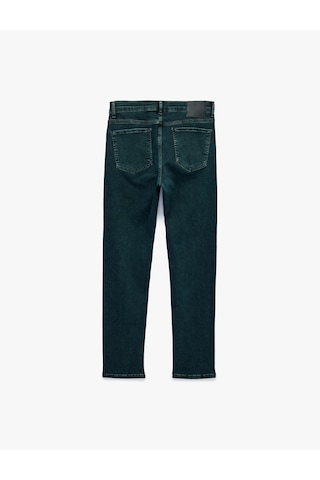 Koton Normal Bel Cepli Pamuklu Slim Fit Jean Pantolon - Brad Jean Ovd 7wam40306nd