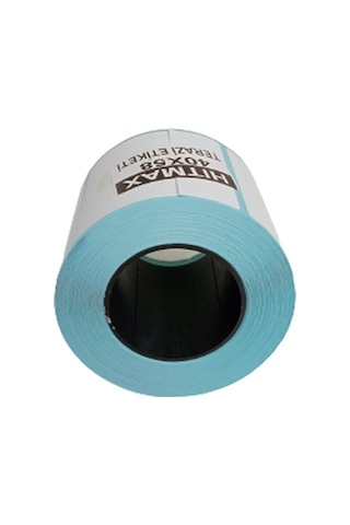 40X58 TERAZİ ETİKETİ TOPLAM 6 RULO 1.KALİTE (TAM METRAJ)