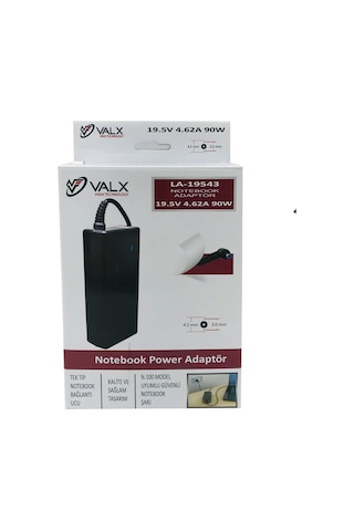 Valx La-19543 19.5v 4.62a 90w 4.5x3.0 Laptop Adap.