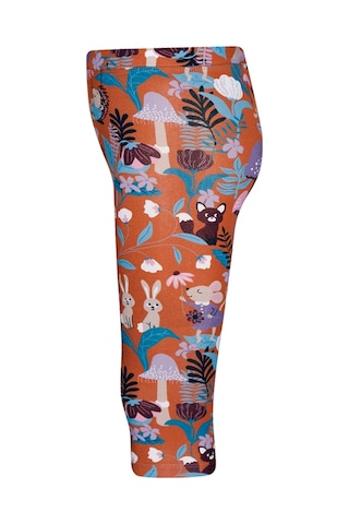 Lovetti Kahverengi Kız Çocuk Forest Animals Desen Kapri 1349K017 Kahverengi