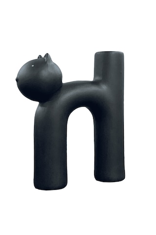 Seramik Kedi Vazo Vz262-10