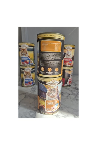 2 Adet 400 Gr Premıum Yaş Kedi Maması. Parça Etli Soslu