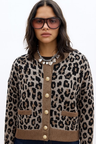 Fashion Friends Bayan Hırka 25k0083k1 Leopar Leopar