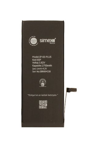Simex Apple Uyumlu iPhone 6S Plus Batarya 2750Mah