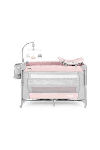 Momside Oyun Parkı Ve Park Yatağı - Pembe Momside Oyun Parkı Ve Park Yatağı - Pembe