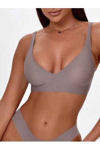Astores Dikişsiz Sütyen, Balensiz, Push-up'sız Üst 436489045 Gri