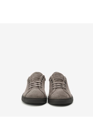 Visone Greige Sneaker Erkek 19c1 Frau Waxy Laced Shoes Vizon