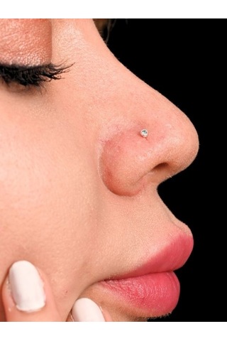 Gümüş Zirkon Tek Taş Hızma 925 Ayar Hızma-hızma46