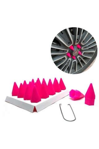 Sivri Mermi Bijon Kapağı Sökme Aparatlı Pembe 17 Mm