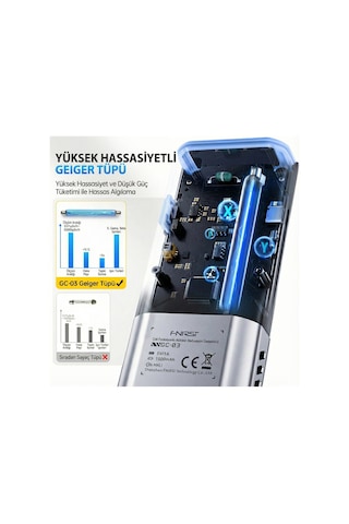 Gc-03 Çok Fonksiyonlu Radyasyon Dedektörü