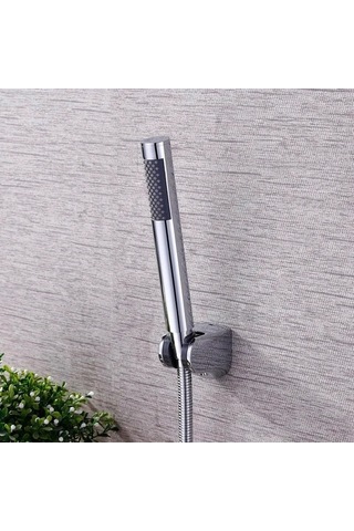 Fastbuy Yüksek Basınçlı El Duş, Kulp Ve Musluk Seti, Püskürtücü Eklemeli Duş Sistemi