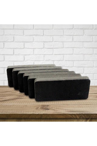 Suntek 6x Koşu Bandı Mat Taşınabilir Eva Eğitim Tezgahları Siyah