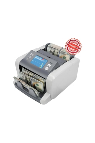 Hesaplidepom Hl-p80 Karışık Para Sayma Makinesi 6 Ülke Para Birimi Tl, Usd, Euro,gbp, Chf, Rub