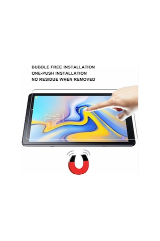 Samsung Uyumlu Galaxy Tab A 10.5 T590 Temperli Cam Ekran Koruyucu