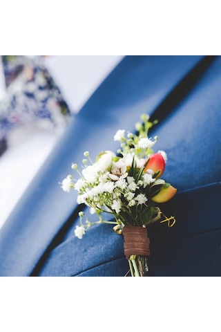 Roco Paper Çiçek Bandı Kahverengi 12 Rulo 1 Cm X 35 M