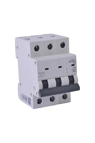 C Tipi 3 Kutup 50a Otomatik Sigorta - 4,5ka 10
