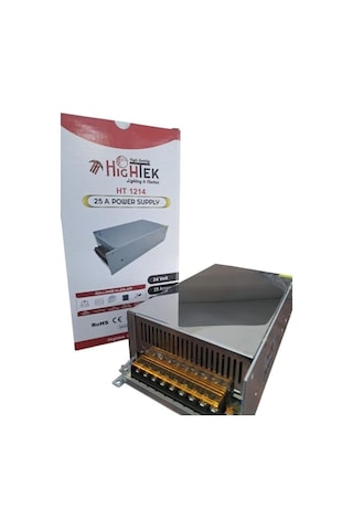24v 25a Kalın Kasa Ayarlı Trafo 600watt Ht-1214 Hıghtek