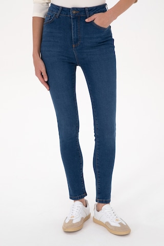 U.S. Polo Assn. Kadın Mavi Skinny Haigh Waist Fit Jean Pantolon 50316577-DN0022