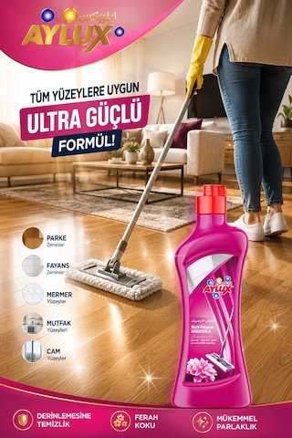 Aylux Çok Amaçlı Ultra Yüzey Temizleyici 4'lü Set