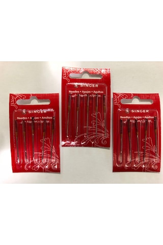 Singer 3 Paket 11 Numara Dikiş Makinesi İğnesi (Nakış) Singer 3 Paket 11 Numara Dikiş Makinesi İğnesi (Nakış)