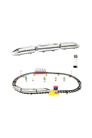 Rc Uzaktan Kumandalı Hızlı Tren Seti 3+ Yaş 49 Parça 265 Cm Raylı Çocuk Oyuncak