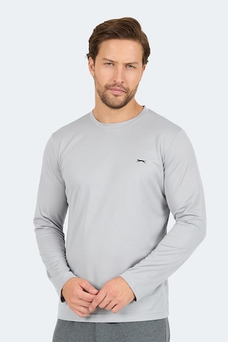 Slazenger Odın I Erkek Gri Tişört Gri