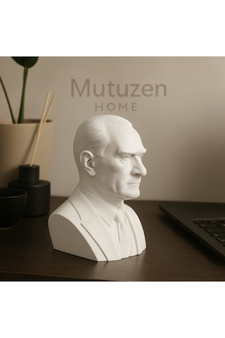 Dekoratif Mustafa Kemal Atatürk Masa Üstü Heykel Figürü 1