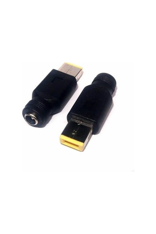 Koodmax - Lenovo Thinkpad Dizüstü Bilgisayar Güç Kablosu İçin Usb Kare Uç - Adatör Fişi 5,5 X 2,1mm