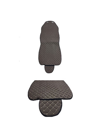 Mercedes W211 İçin Uyumlu 2'li Koltuk Minderi Ergo Siyah-beyaz