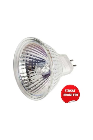 5 Adet Horoz 220x50 50 Watt Çanak Ampul Ampül Mr 16 Duylu 12 x 50 MM