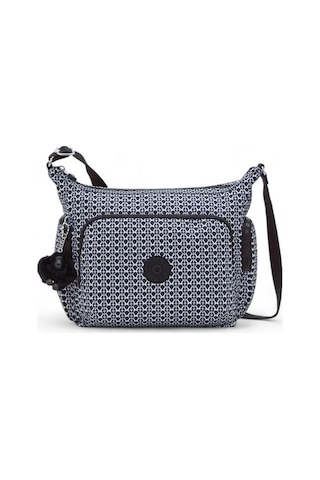 Kipling Gabb Signature Kadın Omuz Çantası Kı6525 Beyaz - Lacivert