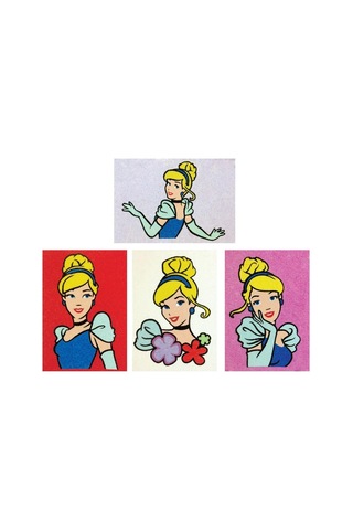 Eğitici Ve Eğilenceli Kum Boyama Seti-disney Princess Cindrella Fm-14