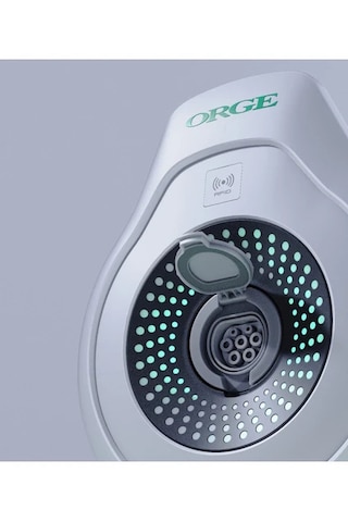 Orge Round Base 22kw Elektrikli Araç Şarj Cihazı Duvar Tipi
