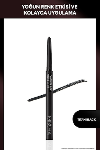 Missha Pürüzsüz Uygulanan Jel Dokuda Kalem Eyeliner 0.14g Missha Longwea