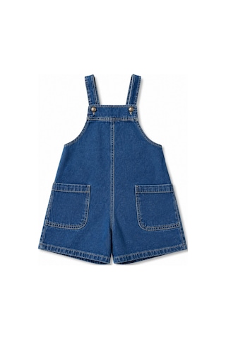 La Ciel Paris Kız Çocuk Denim Tulum Mavi