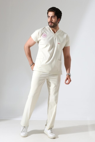 Bflex Unisex Likralı Yarasa Kol Takım - 6452 Ekru