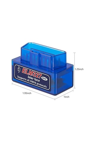 Ally Mobile Mını Elm327 V2.1 Bluetooth Obd2 Araç Arıza Tespit Cihazı Rz