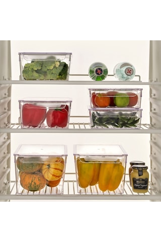 200 325 100 Kapaklı Buzdolabı Organizer