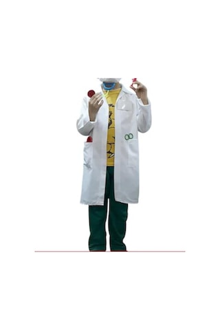 Çocuk Doktor Hemşire Sağlıkçı Öğretmen Önlüğü Kız Erkek Uyumlu
