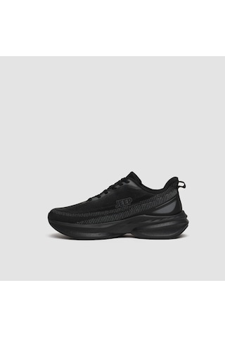 Jeep Shoes March Kadın Siyah Ayakkabı