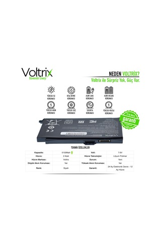 Hp Bp02xl Uyumlu Notebook Batarya - Pil 5100mah