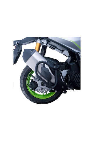 GP Kompozit RKS Reale 125 2022-2025 Uyumlu Egzoz Koruma Demiri Siyah