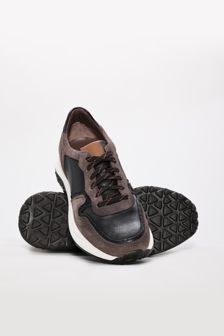 Hakiki Deri Erkek Casual Ayakkabı 530ma25682-1 Kahve
