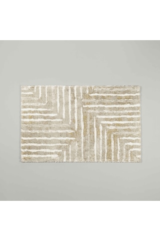 Linens Stria 60x100 Cm Banyo Paspası Latte Bej