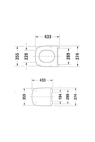 Duravit Durastyle Klozet Kapağı Beyaz, 0063710095 Beyaz