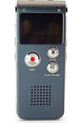 Willowhaven 8gb 650 Saat Gri Çok Amaçlı Şarj Edilebilir Dijital Ses Kayıt Cihazı Mp3 Çalar