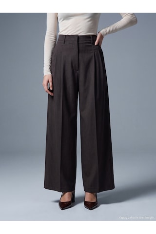 Dilvin 72784 Pensli Pantolon-kahve