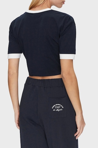 Guess Ön Bağlamalı Kadın T-shirt Lacivert