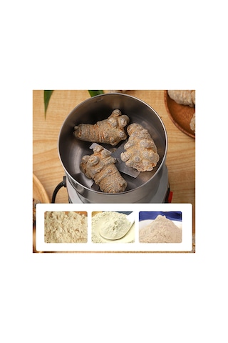 Teltree 304 Paslanmaz Çelik Elektrikli Kahve Değirmeni - Çekirdek, Fıstık, Baharat Hızlı Ve Eşit Öğütme - 110v Amerikan Standartı - Hafif Ve Kolay Temizlenir Gümüş - Siyah