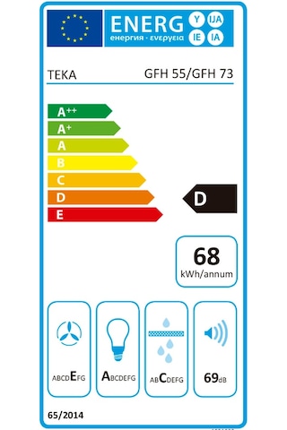 Teka GFH 73 Gömülebilir Aspiratör 40446710